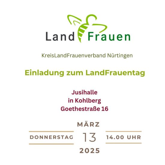 LandFrauentag 2025