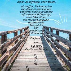 Ende der Sommerpause