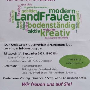 Infovortrag 24.09.25 in Dettingen