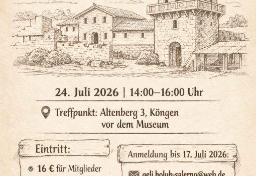 Ausflug Römerkastell mit Frau Holub am 24.07.2026